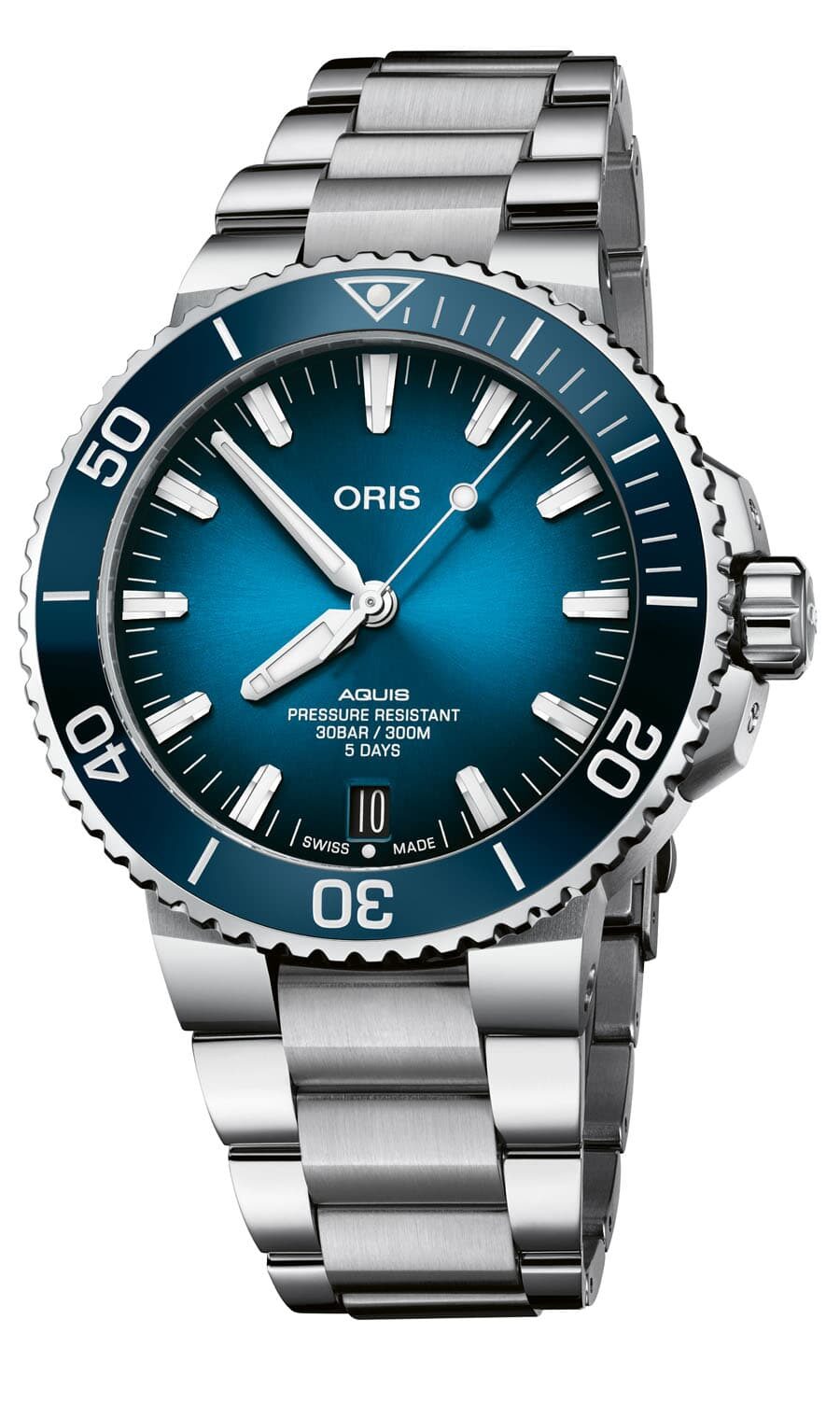 Oris-Aquis-Date-Calibre-400-Metallband