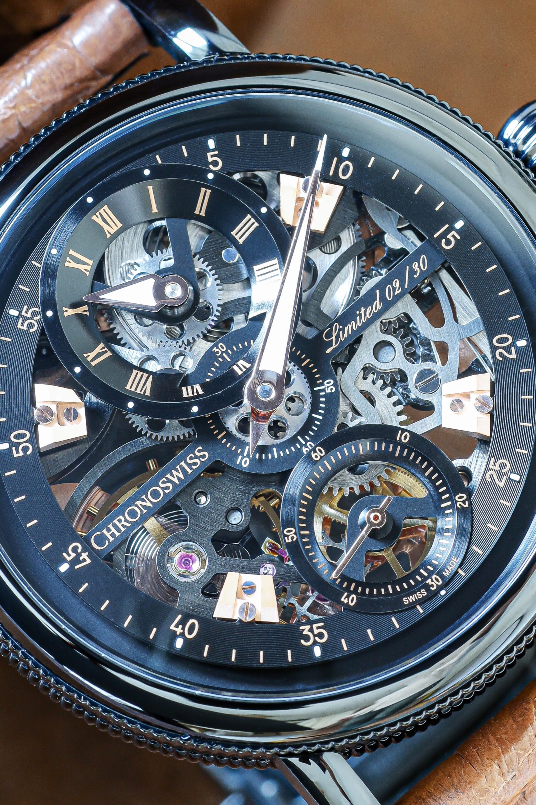 Chronoswiss mechanische Uhr bei Juwelier Weirather in Hohenems